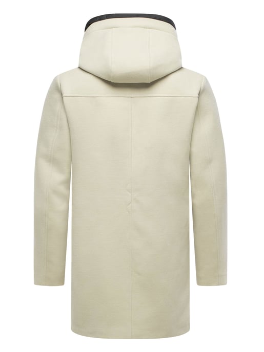 Abrigo de invierno para hombre Stone Harbour Fenroos con acabado tipo lana y capucha desmontable - Image 4