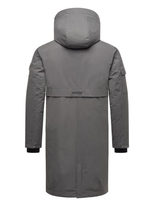 Chaqueta de invierno para hombre Stone Harbour Cyriaan con capucha forrada y diseño cortaviento - Image 4