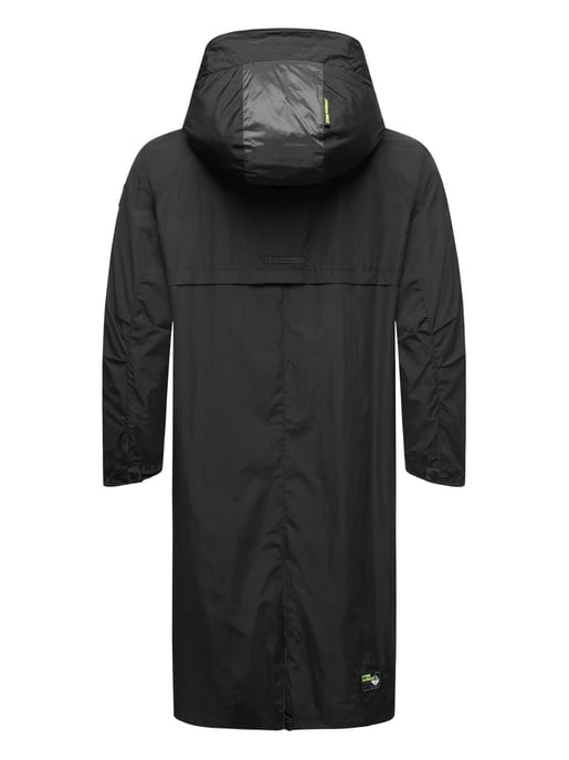Gabardina impermeable para hombre Stone Harbour Zafaar, corte largo y resistente al viento y al agua - Image 4
