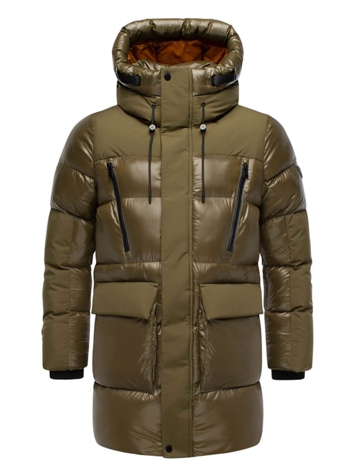 Chaqueta de invierno para hombre Stone Harbour Nelioon con cremallera doble y capucha - Image 2