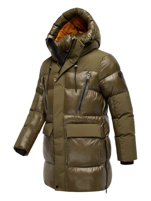 Chaqueta de invierno para hombre Stone Harbour Nelioon con cremallera doble y capucha - Image 3