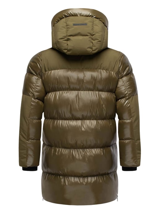 Chaqueta de invierno para hombre Stone Harbour Nelioon con cremallera doble y capucha - Image 4