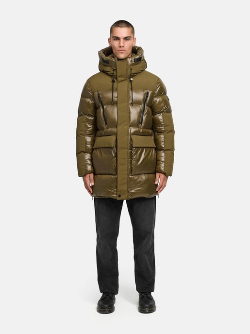 Chaqueta de invierno para hombre Stone Harbour Nelioon con cremallera doble y capucha - Image 6