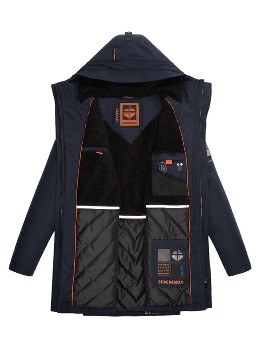 Chaqueta de invierno para hombre Stone Harbour Ragaan con forro de peluche y capucha - Image 6