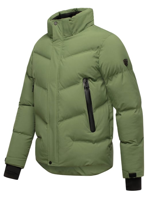 Chaqueta de invierno para hombre Stone Harbour Livianoo con capucha desmontable y bolsillos forrados - Image 3