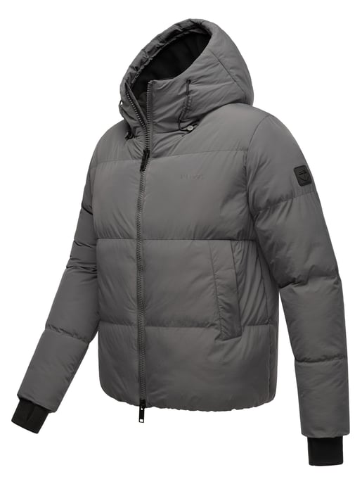 Chaqueta acolchada de invierno para hombre Stone Harbour Tayroos con forro polar y cremallera doble - Image 3