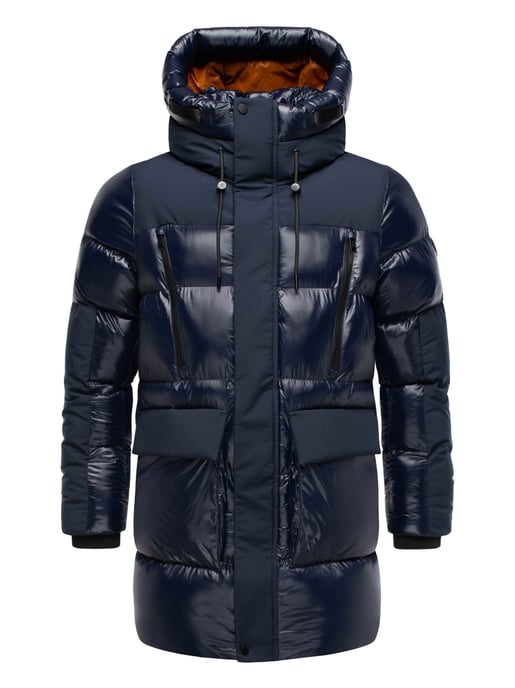 Chaqueta de invierno para hombre Stone Harbour Nelioon con cremallera doble y capucha - Image 2