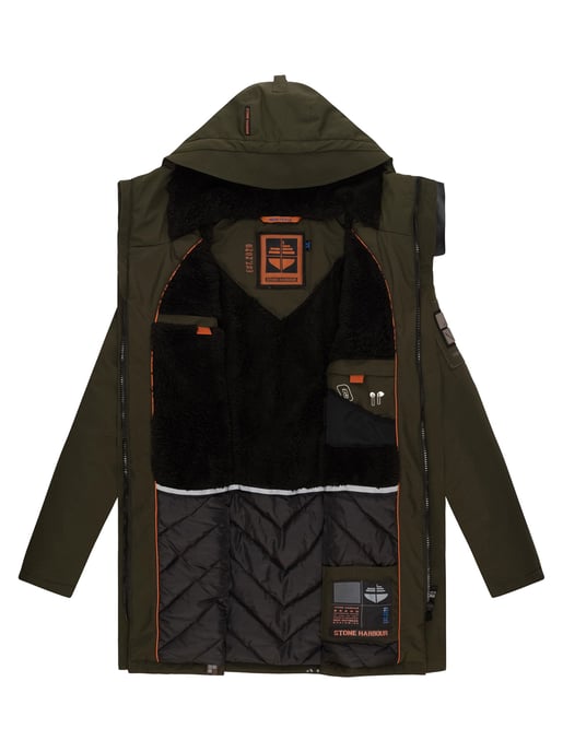 Chaqueta de invierno para hombre Stone Harbour Ragaan con forro de peluche y capucha - Image 6