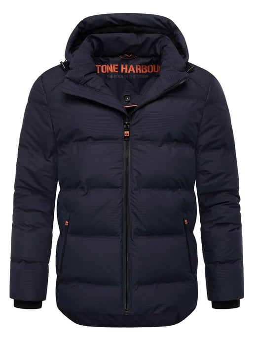 Chaqueta de invierno para hombre Stone Harbour Gavriloo con capucha desmontable y forro polar - Image 1