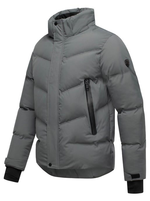 Chaqueta de invierno para hombre Stone Harbour Livianoo con capucha desmontable y bolsillos forrados - Image 3