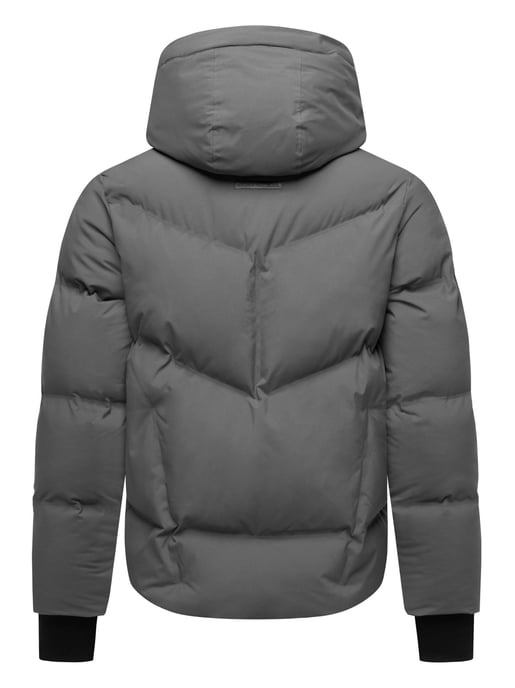 Chaqueta de invierno para hombre Stone Harbour Livianoo con capucha desmontable y bolsillos forrados - Image 4
