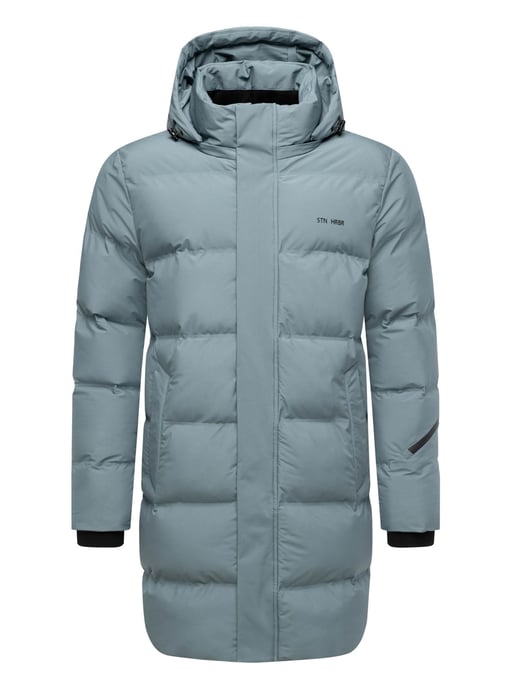 Abrigo de invierno para hombre Stone Harbour Thadeek con capucha desmontable y bolsillos magnéticos - Image 2