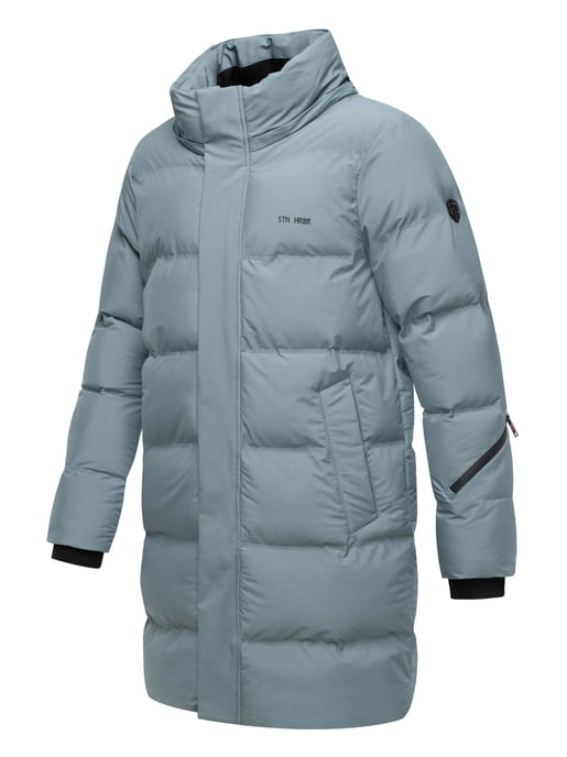 Abrigo de invierno para hombre Stone Harbour Thadeek con capucha desmontable y bolsillos magnéticos - Image 3