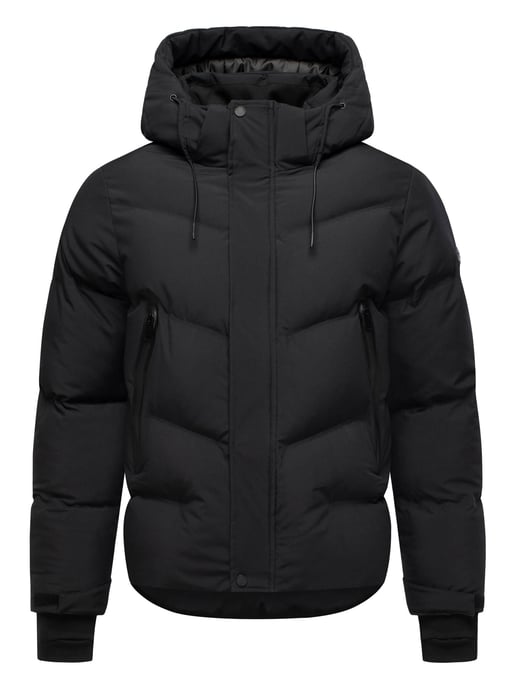 Chaqueta de invierno para hombre Stone Harbour Livianoo con capucha desmontable y bolsillos forrados - Image 2