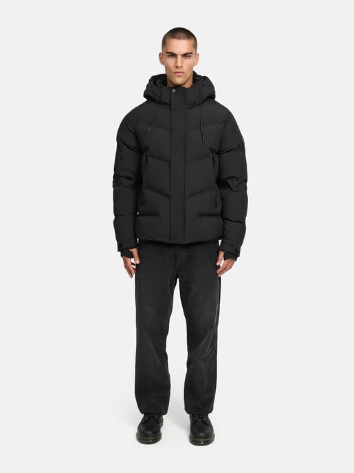Chaqueta de invierno para hombre Stone Harbour Livianoo con capucha desmontable y bolsillos forrados - Image 6