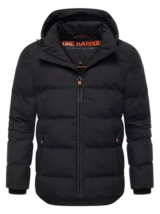 Chaqueta de invierno para hombre Stone Harbour Gavriloo con capucha desmontable y forro polar - Image 1