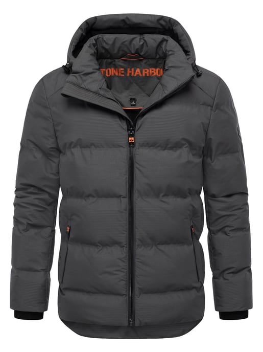 Chaqueta de invierno para hombre Stone Harbour Gavriloo con capucha desmontable y forro polar - Image 1