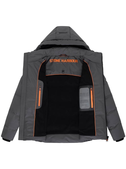 Chaqueta de invierno para hombre Stone Harbour Gavriloo con capucha desmontable y forro polar - Image 6