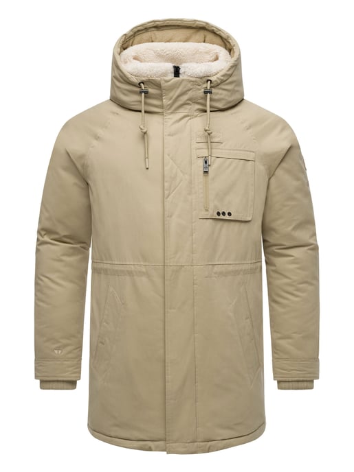 Chaqueta de invierno para hombre Stone Harbour Navroos con cuello de borreguillo desmontable y forro polar - Image 2