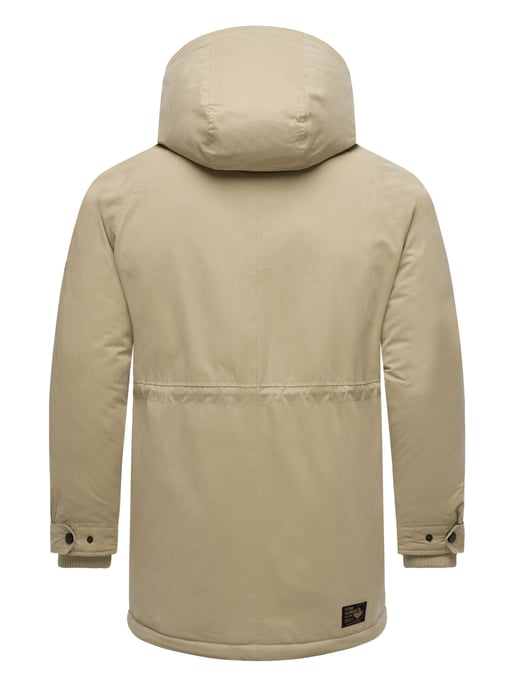 Chaqueta de invierno para hombre Stone Harbour Navroos con cuello de borreguillo desmontable y forro polar - Image 5