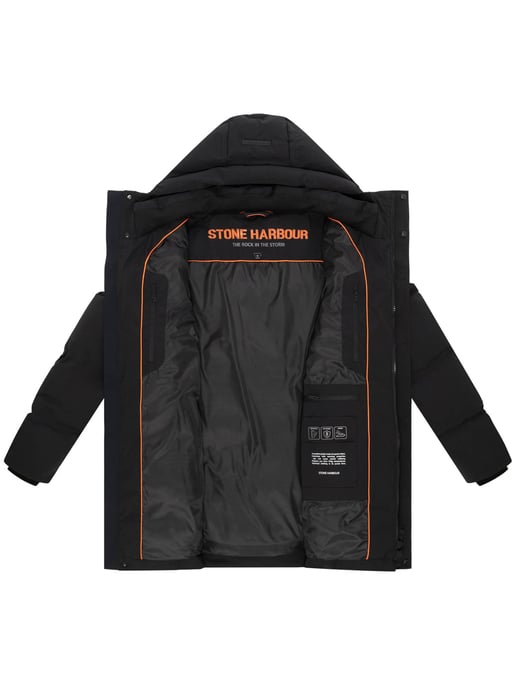 Chaqueta de invierno para hombre Stone Harbour Darianoo con acolchado Downfree y cierre magnético - Image 5