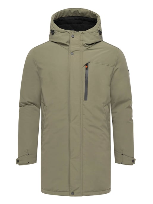 Chaqueta de invierno para hombre Stone Harbour Phinoo con bolsillos de felpa y cremallera doble - Image 2