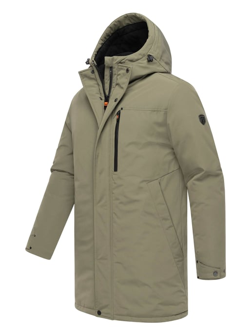 Chaqueta de invierno para hombre Stone Harbour Phinoo con bolsillos de felpa y cremallera doble - Image 3
