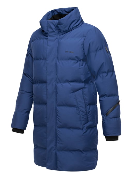 Abrigo de invierno para hombre Stone Harbour Thadeek con capucha desmontable y bolsillos magnéticos - Image 3