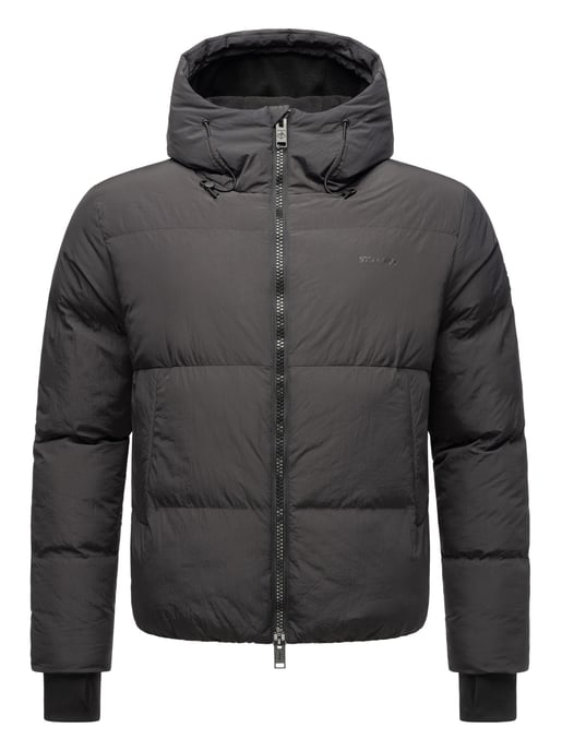 Chaqueta acolchada de invierno para hombre Stone Harbour Tayroos con forro polar y cremallera doble - Image 2