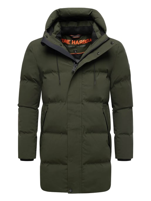 Chaqueta de invierno para hombre Stone Harbour Darianoo con acolchado Downfree y cierre magnético - Image 1