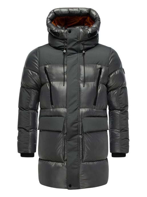 Chaqueta de invierno para hombre Stone Harbour Nelioon con cremallera doble y capucha - Image 2