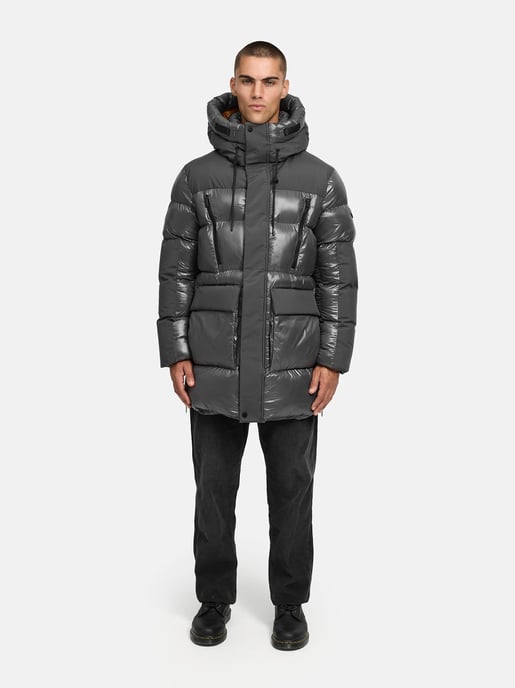 Chaqueta de invierno para hombre Stone Harbour Nelioon con cremallera doble y capucha - Image 6