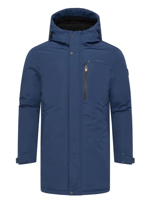 Chaqueta de invierno para hombre Stone Harbour Phinoo con bolsillos de felpa y cremallera doble - Image 2
