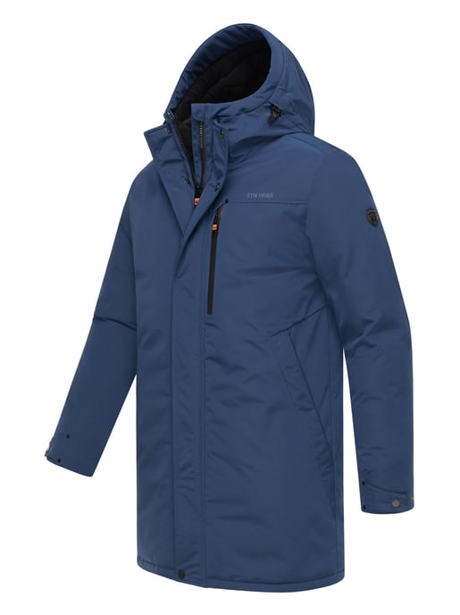 Chaqueta de invierno para hombre Stone Harbour Phinoo con bolsillos de felpa y cremallera doble - Image 3