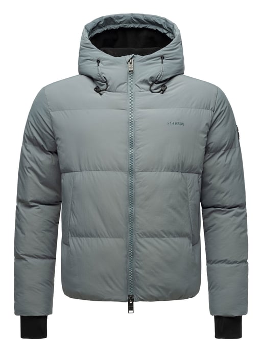 Chaqueta acolchada de invierno para hombre Stone Harbour Tayroos con forro polar y cremallera doble - Image 2