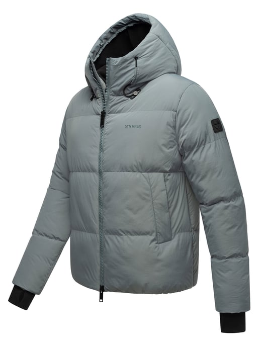 Chaqueta acolchada de invierno para hombre Stone Harbour Tayroos con forro polar y cremallera doble - Image 3