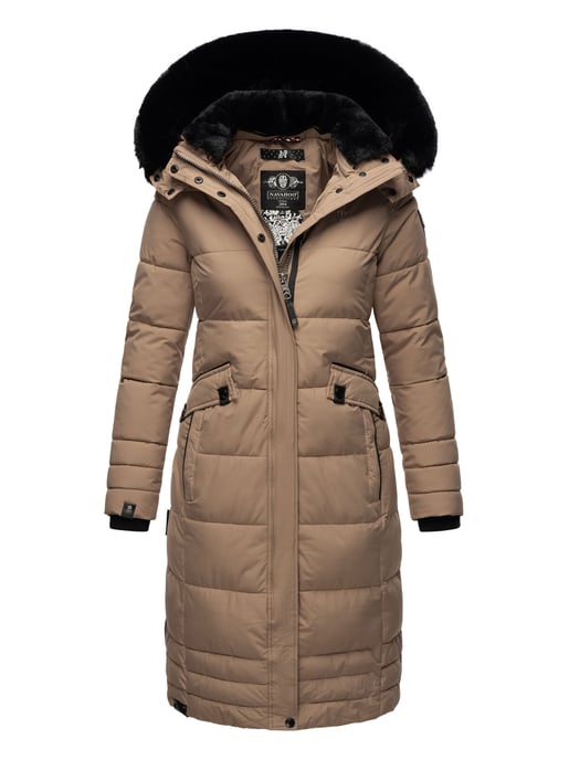 Navahoo Chaqueta de invierno Fahmiyaa para mujer – Larga, Cálida & Funcional con Capucha - Image 1