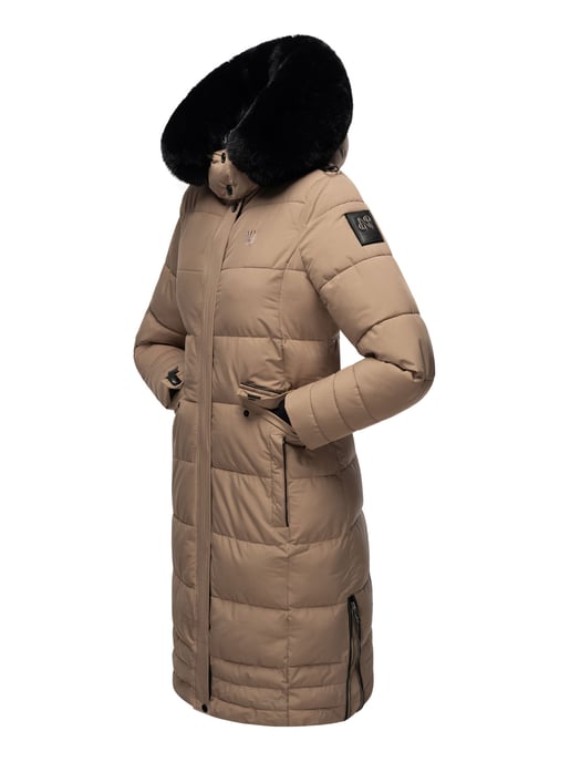 Navahoo Chaqueta de invierno Fahmiyaa para mujer – Larga, Cálida & Funcional con Capucha - Image 4