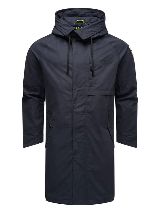 Chaqueta ligera para hombre Stone Harbour Yaroon de algodón y corte largo - Image 2