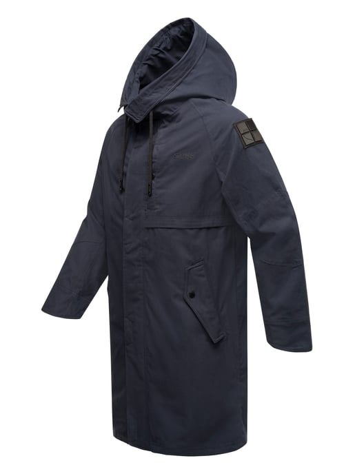 Chaqueta ligera para hombre Stone Harbour Yaroon de algodón y corte largo - Image 3