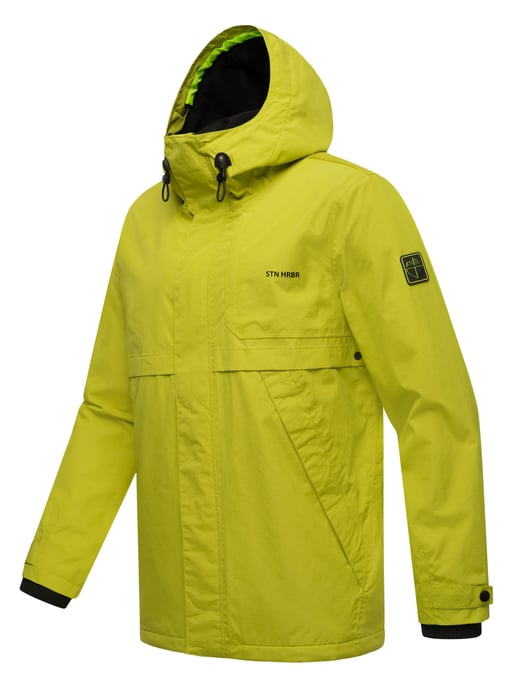 Chaqueta ligera para hombre Stone Harbour Zanjaar con forro polar y cremallera doble - Image 3
