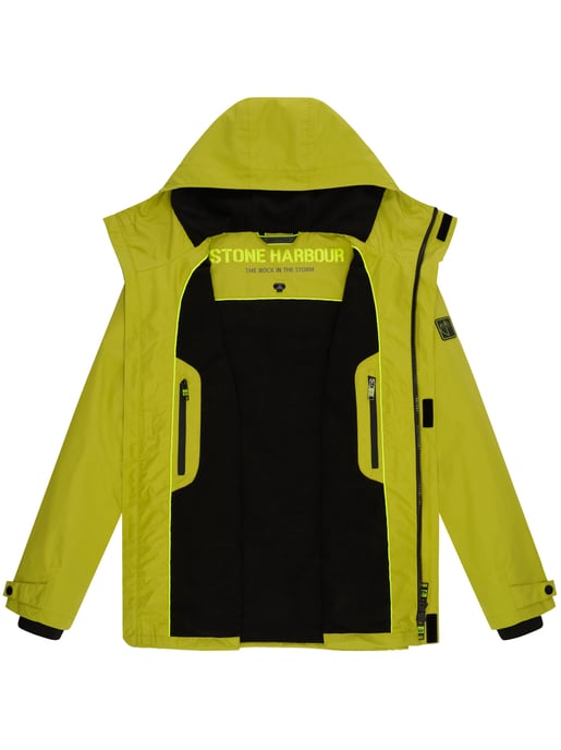 Chaqueta ligera para hombre Stone Harbour Zanjaar con forro polar y cremallera doble - Image 5