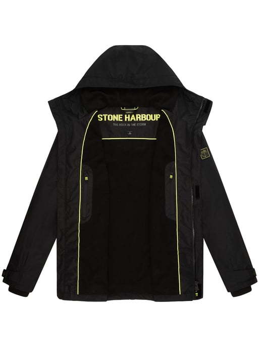 Chaqueta ligera para hombre Stone Harbour Zanjaar con forro polar y cremallera doble - Image 5
