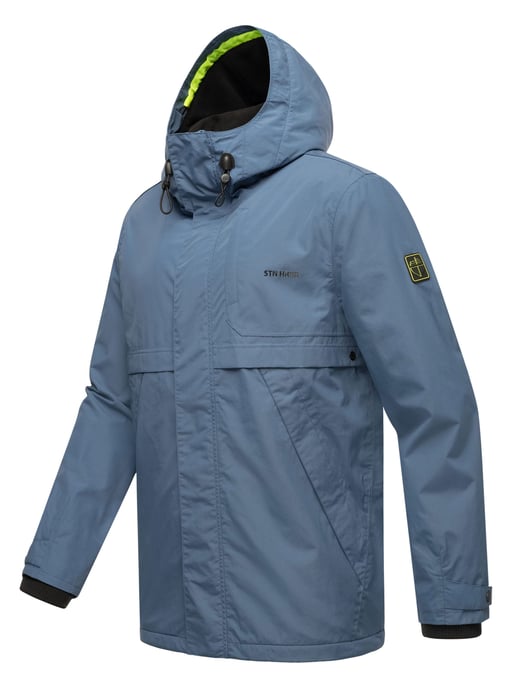 Chaqueta ligera para hombre Stone Harbour Zanjaar con forro polar y cremallera doble - Image 3