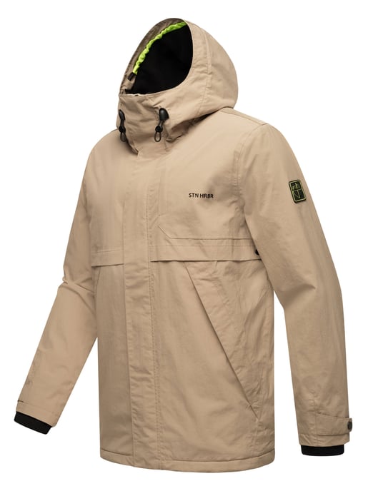 Chaqueta ligera para hombre Stone Harbour Zanjaar con forro polar y cremallera doble - Image 3