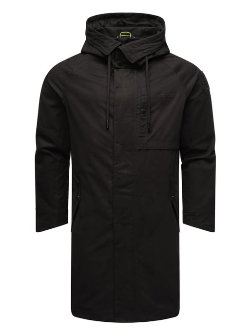 Chaqueta ligera para hombre Stone Harbour Yaroon de algodón y corte largo - Image 2