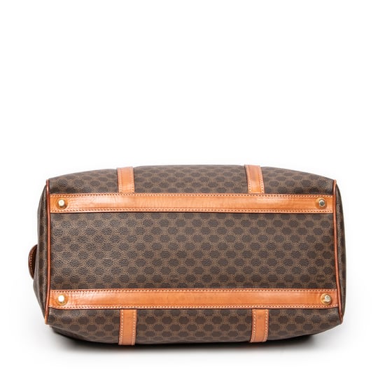 Celine Vintage Medium Boston en Marrón Lona recubierta - Image 6