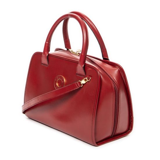 Celine Vintage Boston  en Rojo Piel de becerro - Image 2