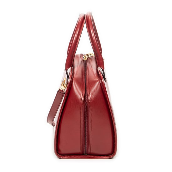 Celine Vintage Boston  en Rojo Piel de becerro - Image 3