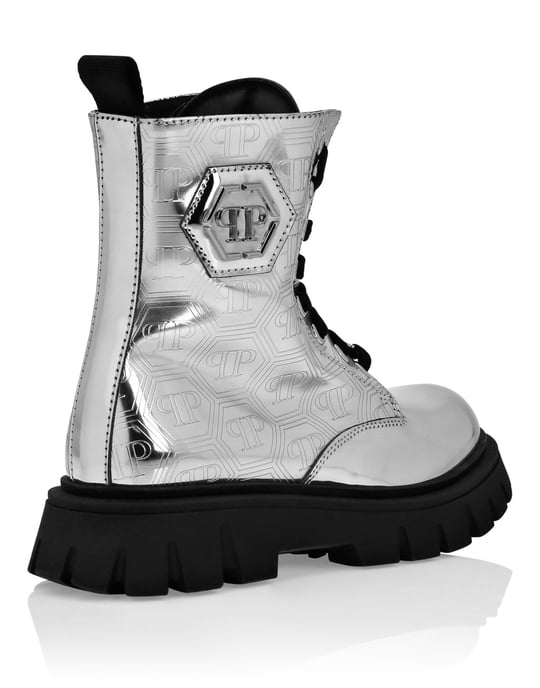 Mid Boots Hexagon Monogram - Image 2